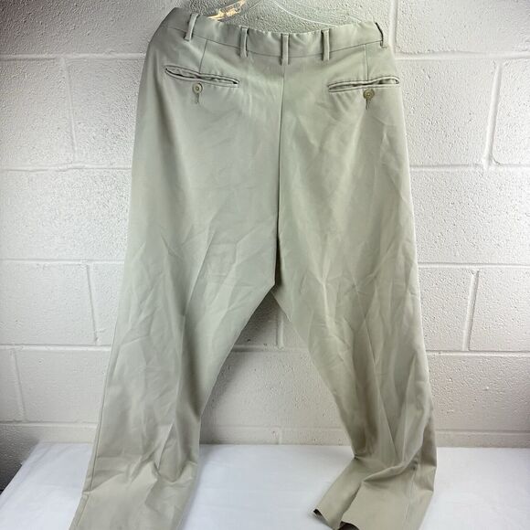 Jos A Bank Leadbetter Golf Pants Men's 38x30 Beige Performance - Picture 3 of 5